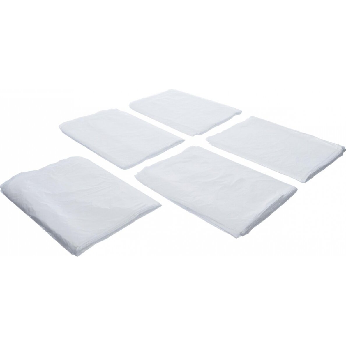 Apsauginės plėvelės rinkinys | HDPE | skaidrus | 4 x 5 m | 20 m² | 5 vnt. (71031) Apsauginės plėvelės rinkinys | HDPE | skaidrus | 4 x 5 m | 20 m² | 5 vnt. (71031)