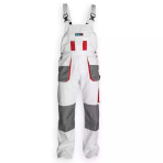 Apsauginis puskombinezonas, dydis XL, baltas, Dedra BH4SO-XL