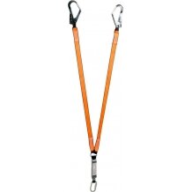 Apsauginis amortizatorius su dviem diržais ir karabinų komplektu (YT-74225) Apsauginis amortizatorius su dviem diržais ir karabinų komplektu (YT-74225)