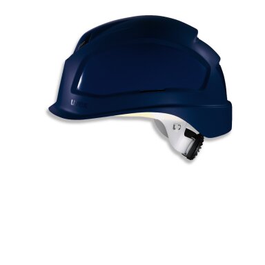 Apsauginis šalmas Uvex Pheos B-S-WR, MĖLYNAS 51-61cm, priekinė/galinė ventiliacija, 6 tekstilinės juostelės, trumpas snapelis Apsauginis šalmas Uvex Pheos B-S-WR, MĖLYNAS 51-61cm, priekinė/galinė ventiliacija, 6 tekstilinės juostelės, trumpas snapelis