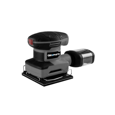 Apdailos šlifuoklis GRAPHITE 59G322, 240 W su 110 x 100 mm padu