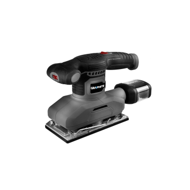 Apdailos šlifuoklis GRAPHITE 59G326, 260W, pagrindas 90 x 187 mm