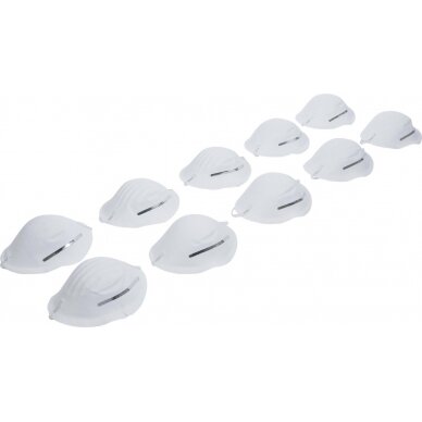 Apsauginė kaukė | 10 vnt. (3624) Apsauginė kaukė | 10 vnt. (3624)