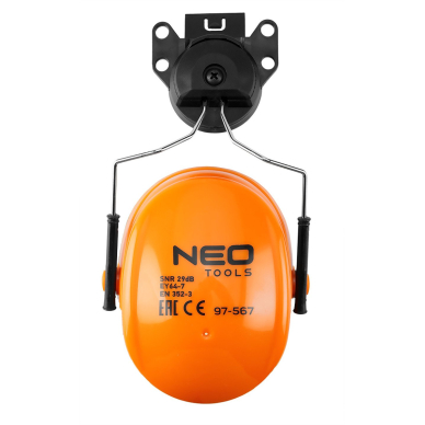 Apsauginės ausinės ant šalmo NEO 5 Apsauginės ausinės ant šalmo NEO 5