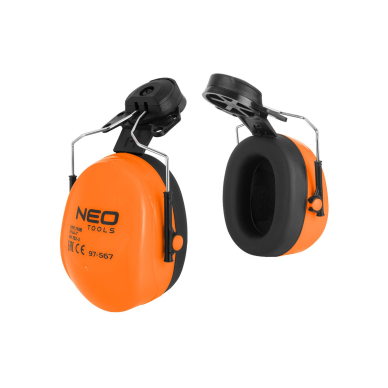 Apsauginės ausinės ant šalmo NEO Apsauginės ausinės ant šalmo NEO