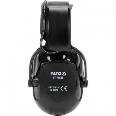 Apsauginės ausinės su išmania klausos apsaugos sistema Yato, 28 dB 2