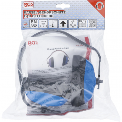 Apsauginės ausinės BGS-technic, 26 dB 1 Apsauginės ausinės BGS-technic, 26 dB 1