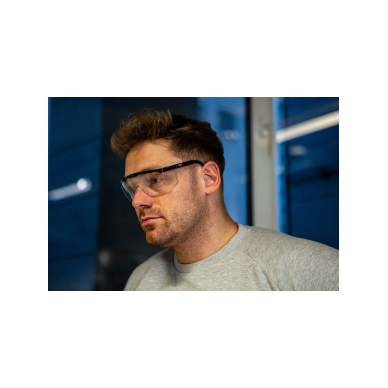 Apsauginiai akiniai, balti lęšiai, reguliuojami užrašai 1 Apsauginiai akiniai, balti lęšiai, reguliuojami užrašai 1