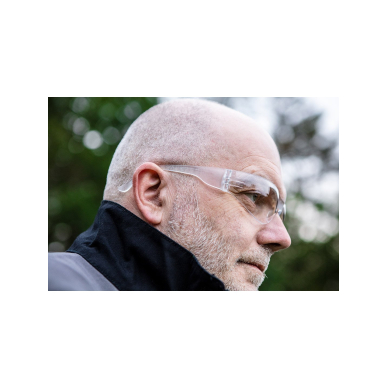 Apsauginiai akiniai, baltos linzės, atsparumo klasė F 2 Apsauginiai akiniai, baltos linzės, atsparumo klasė F 2