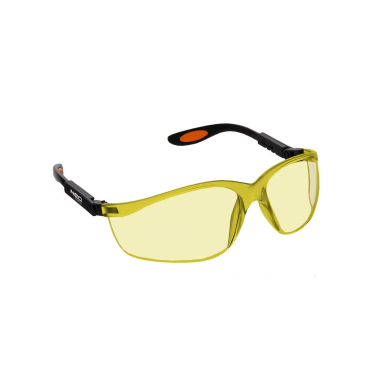 Apsauginiai akiniai geltoni Apsauginiai akiniai geltoni