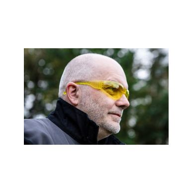 Apsauginiai akiniai, geltonos linzės , atsparumo klasė F 2 Apsauginiai akiniai, geltonos linzės , atsparumo klasė F 2