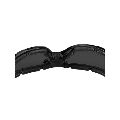 Apsauginiai akiniai su putplasčio įdėklu, tamsinti lęšiai, atsparumo klasė FT 8