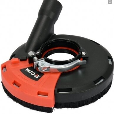 APSAUGINIS GAUBTAS reguliuojama Yato M14 / 115 / 125 mm (YT-82994) APSAUGINIS GAUBTAS reguliuojama Yato M14 / 115 / 125 mm (YT-82994)