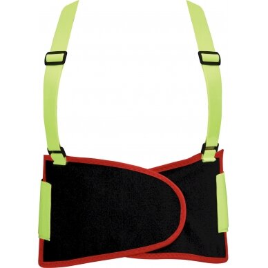 Apsauginis juosmens diržas su petnešom | Geltonas | 2XL dydis (YT-742421) Apsauginis juosmens diržas su petnešom | Geltonas | 2XL dydis (YT-742421)