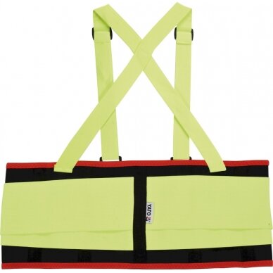 Apsauginis juosmens diržas su petnešom | Geltonas | XL dydis (YT-74242) Apsauginis juosmens diržas su petnešom | Geltonas | XL dydis (YT-74242)