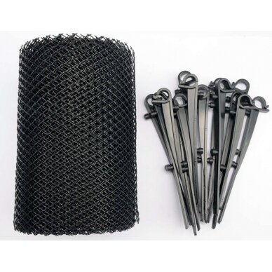 Apsauginis latakų tinklelis su rankenomis (69851) Apsauginis latakų tinklelis su rankenomis (69851)