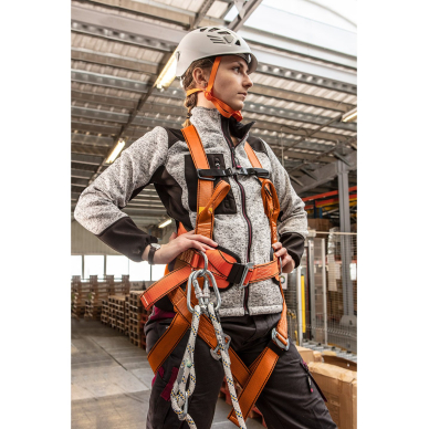 Apsaugos rinkinys su juosmens diržu ir amortizatoriumi 1 Apsaugos rinkinys su juosmens diržu ir amortizatoriumi 1