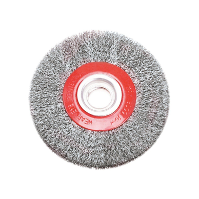 Apvalus vielinis šepetėlis 125mm. Apvalus vielinis šepetėlis 125mm.