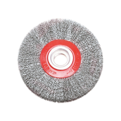 Apvalus vielinisšepetėlis 150mm. Apvalus vielinisšepetėlis 150mm.