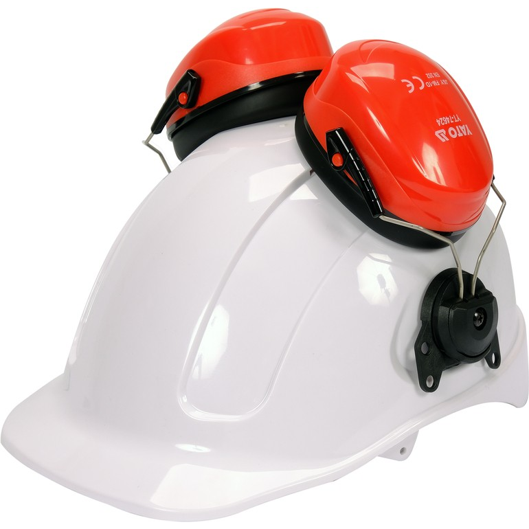 Apsauginės ausinės su laikikliu šalmui Yato, 28 dB 1