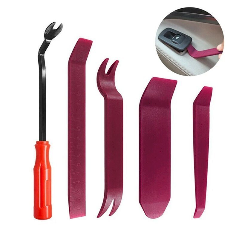 Apdailos ardymo komplektas | su rankenėle | 5 vnt. (ATR05) Apdailos ardymo komplektas | su rankenėle | 5 vnt. (ATR05)