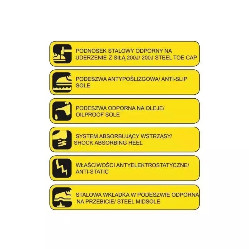 Apsauginiai batai T1A, odiniai, dydis: 47 kat. S1P SRC Dedra BH9T1A-47 1