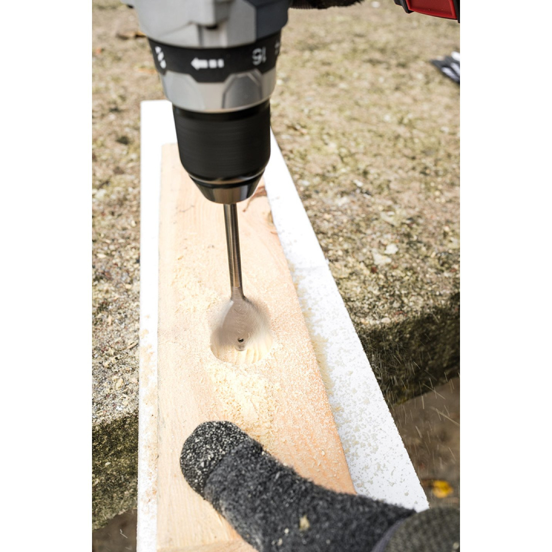 Ašmenų medienos grąžtai: 10,13,16,19,22,25 mm, rinkinyje 6 vnt. 1