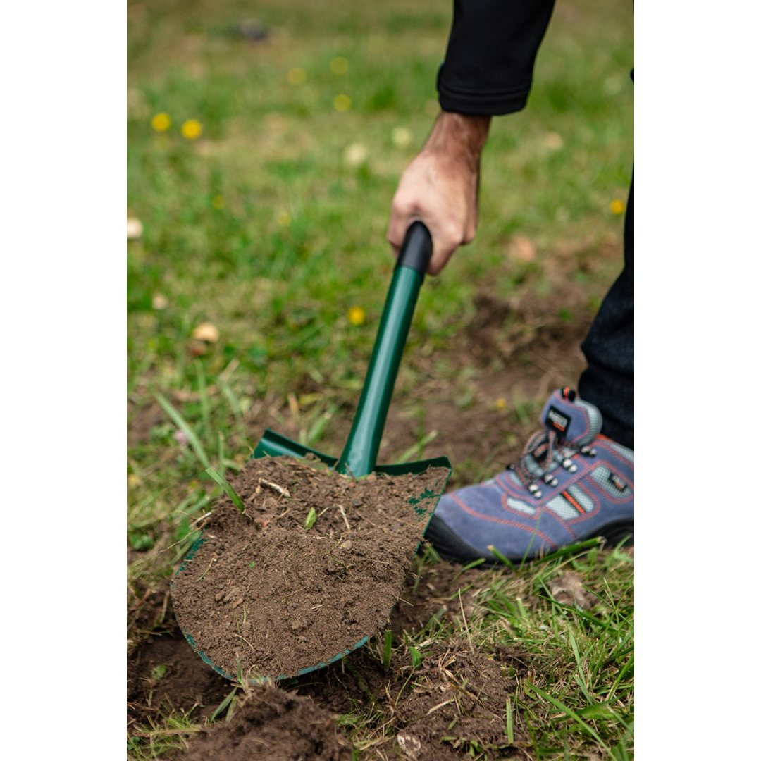 Aštrus kastuvas, metalinė rankena, plastikinė rankena 2