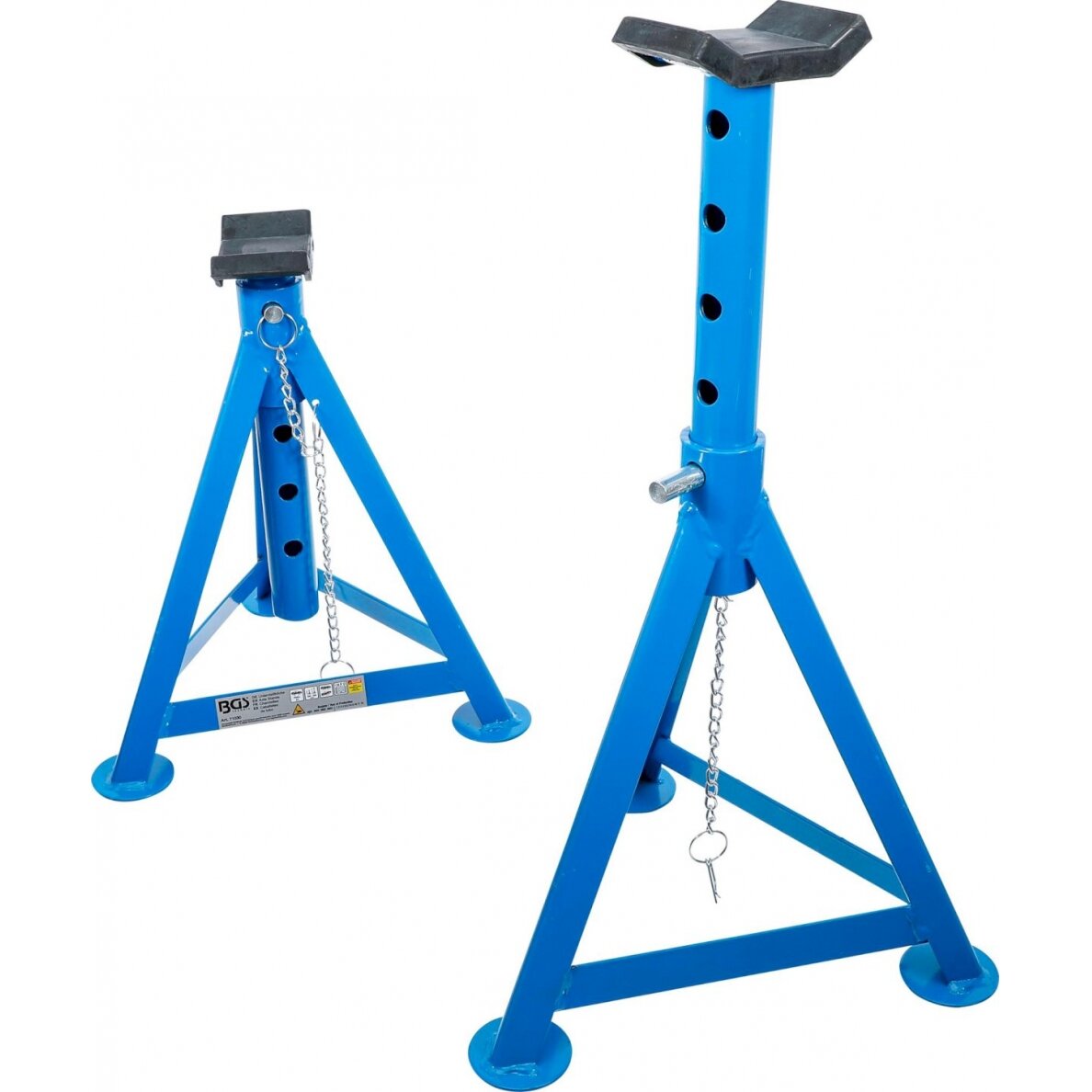 Ašių stovai | Keliamoji galia 3000 kg | eiga 335 - 500 mm | 2 vnt (71030) Ašių stovai | Keliamoji galia 3000 kg | eiga 335 - 500 mm | 2 vnt (71030)