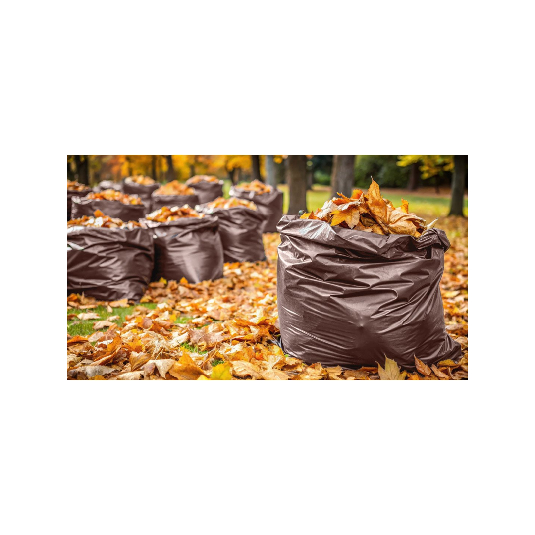 Atliekų maišai 60 L, rudi, 35 mic, 10 vnt. 3