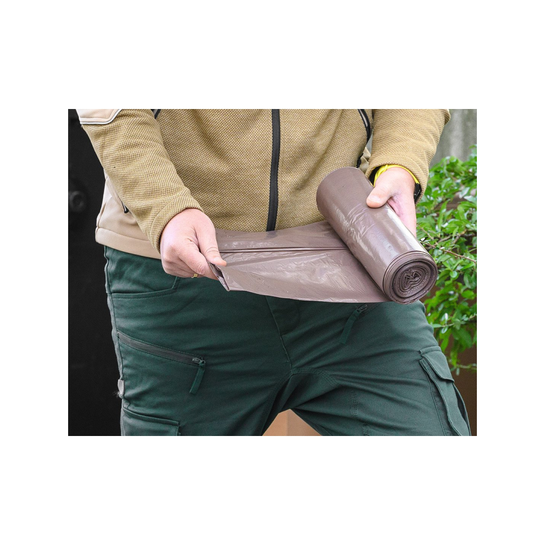 Atliekų maišai 60 L, rudi, 35 mic, 10 vnt. 4