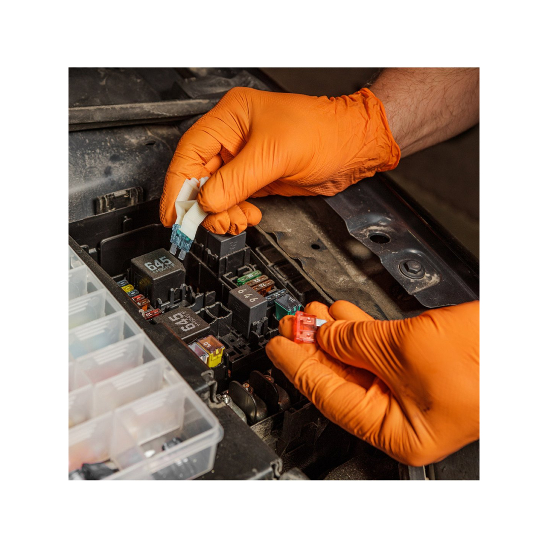 Atomobiliai saugikliai, 10 vnt. rinkinys 4