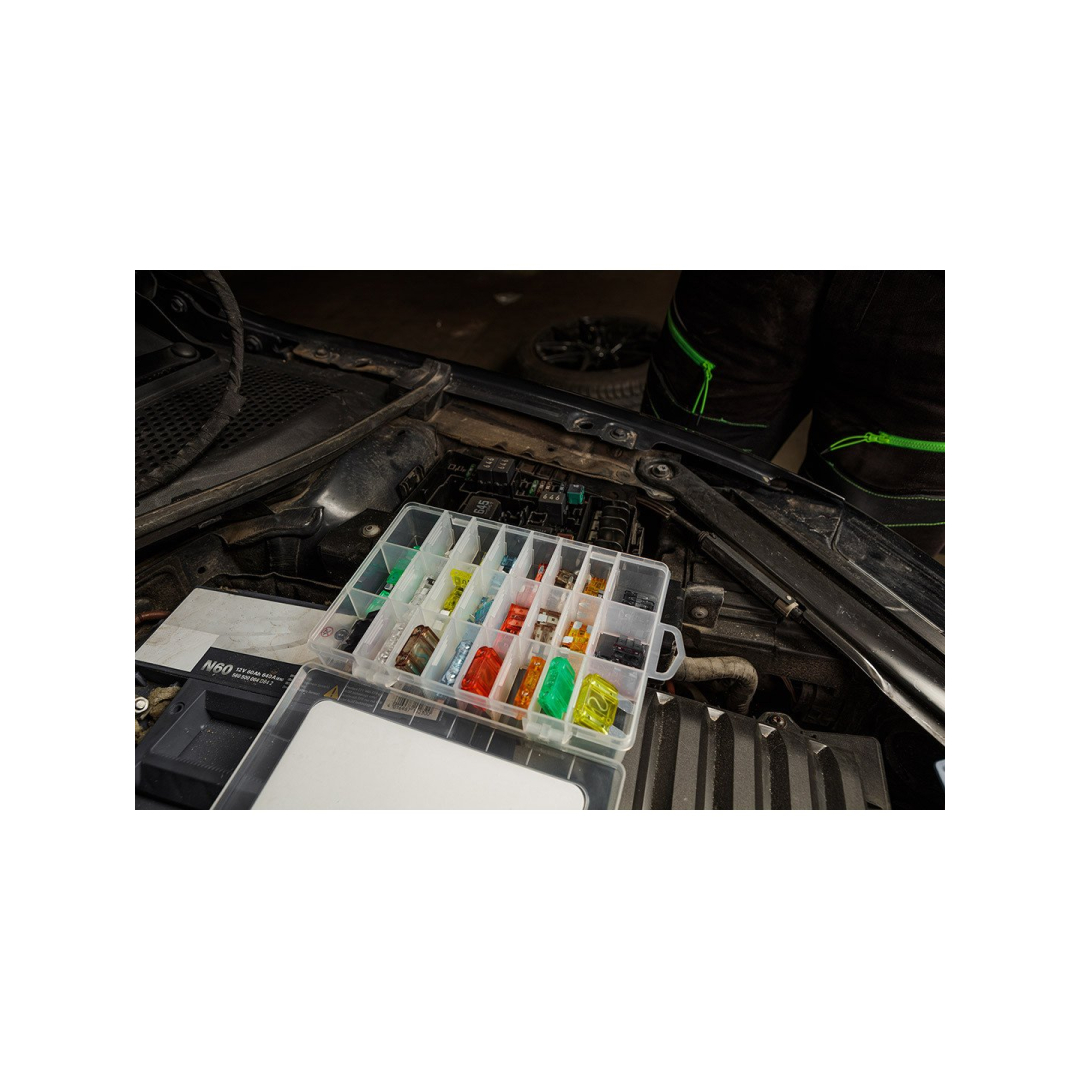 Atomobiliai saugikliai set 88 vnt 7 Atomobiliai saugikliai set 88 vnt 7