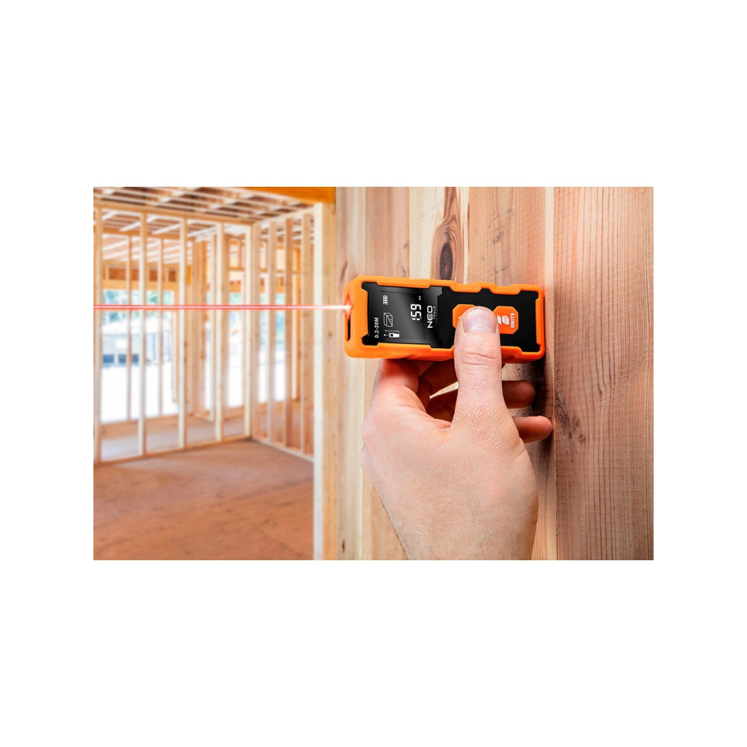 Atstumų matuoklis NEO 75-202, 20 m 3