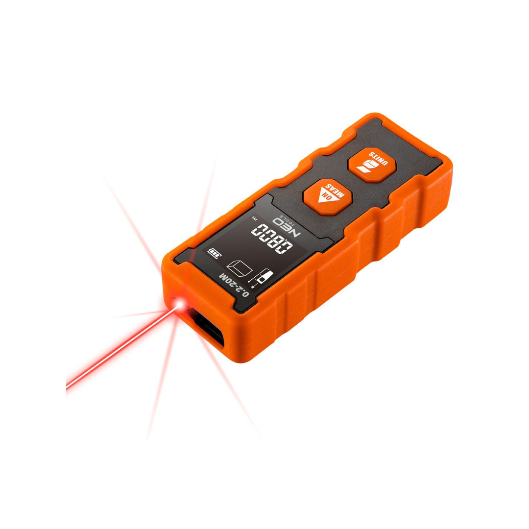 Atstumų matuoklis NEO 75-202, 20 m 8