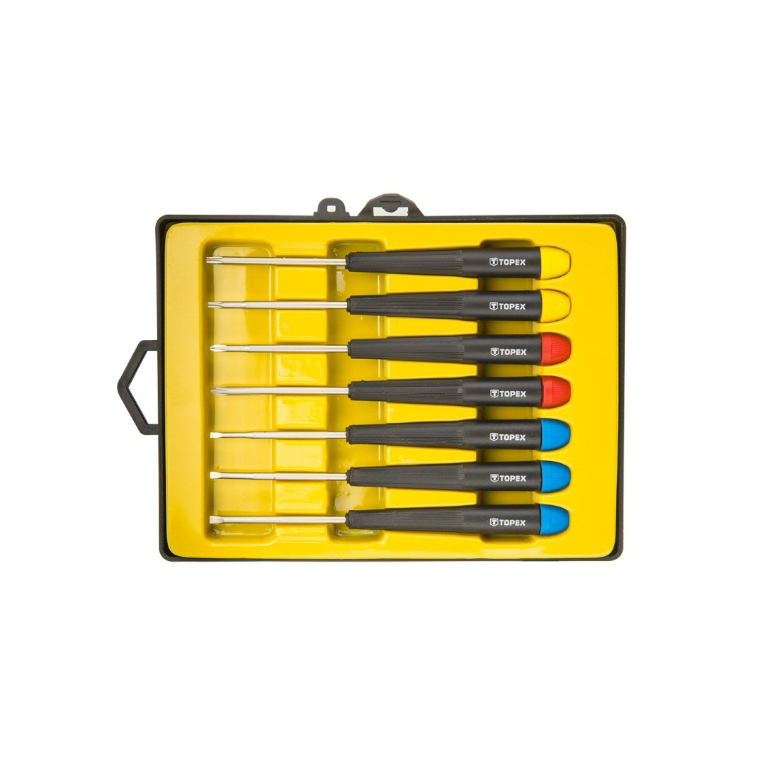 Atsuktuvai tiksliems darbams, komplekte 7 vnt.