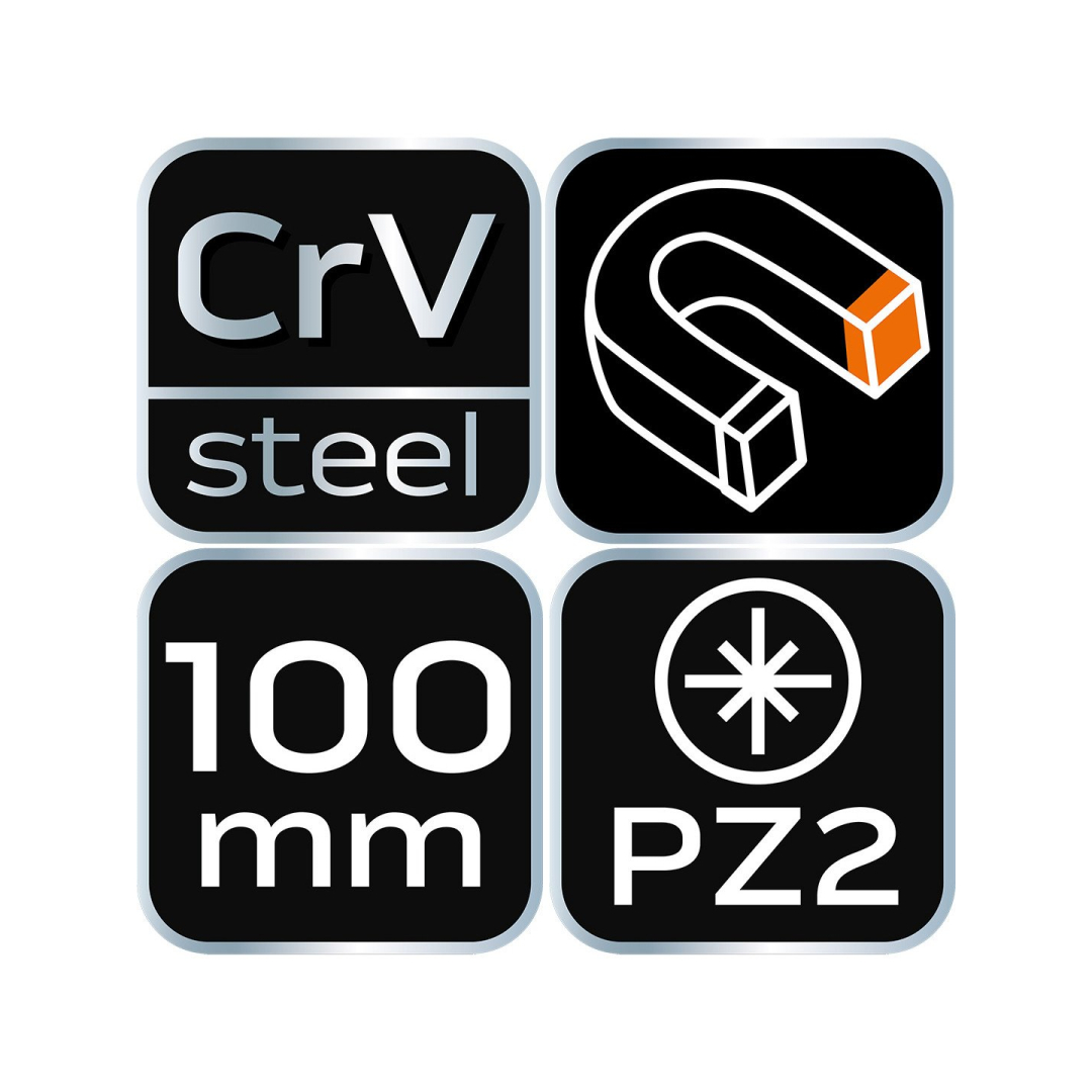 Atsuktuvas PZ1 x 100 mm 7 Atsuktuvas PZ1 x 100 mm 7