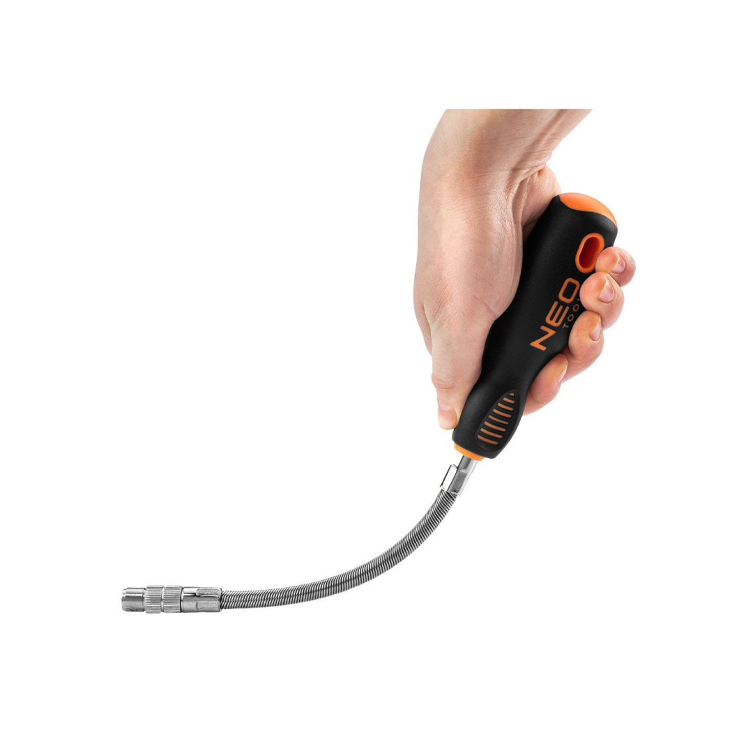 Atsuktuvas su lanksčiu kotu ir antgaliais 13 vnt. 7