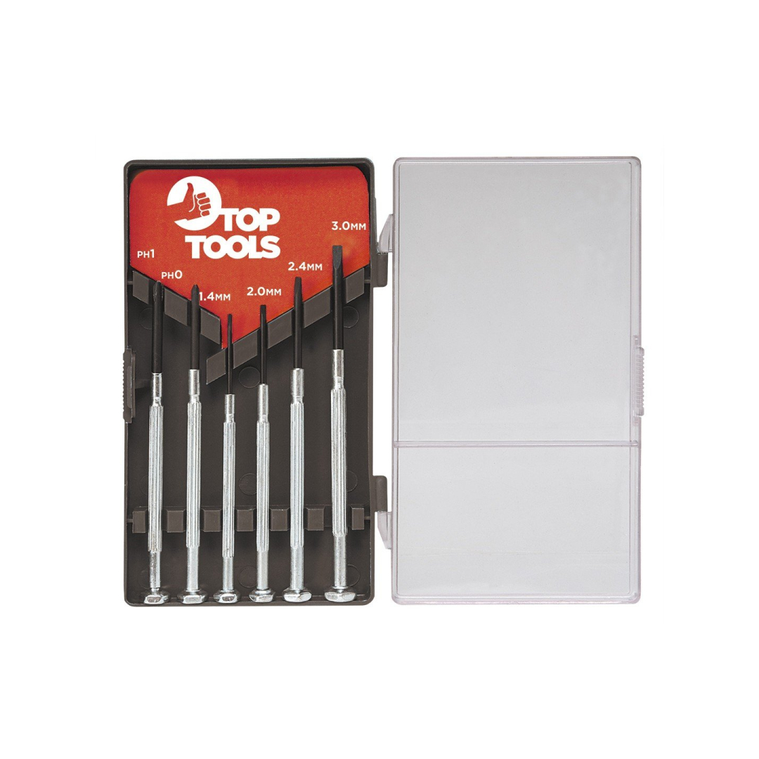 Atsuktuvas tiksliems darbams, komplekte 6 vnt Atsuktuvas tiksliems darbams, komplekte 6 vnt