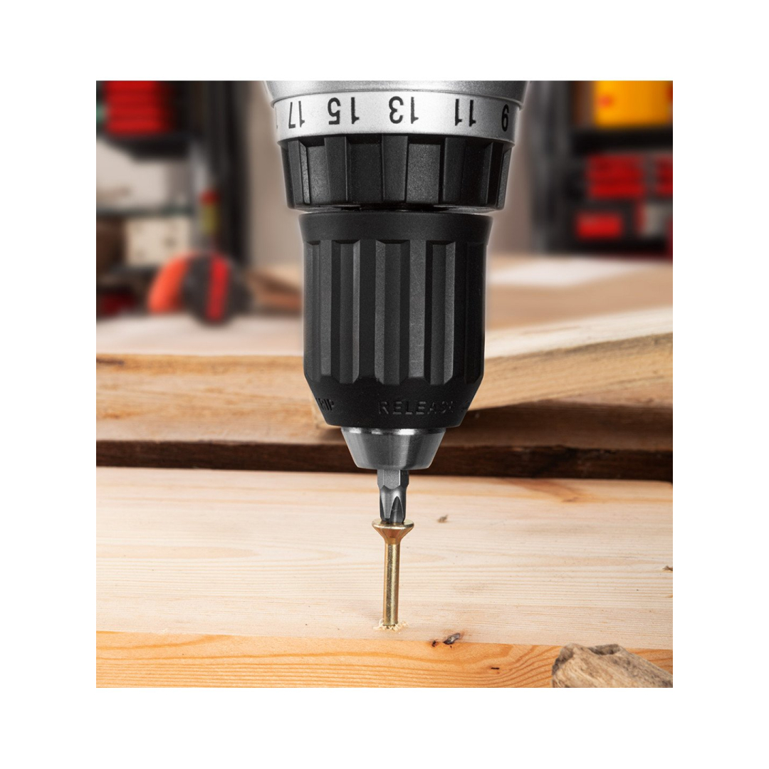 Atsuktuvo antgaliai PH2 x 25 mm, 100 vnt. 5 Atsuktuvo antgaliai PH2 x 25 mm, 100 vnt. 5