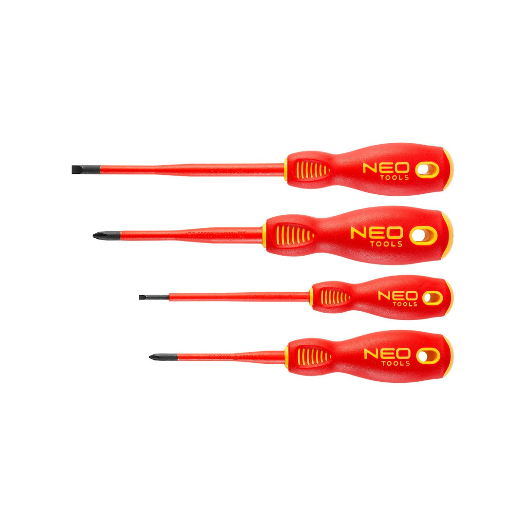 Atsuktuvų komplektas 1000V 4 vnt, plonas