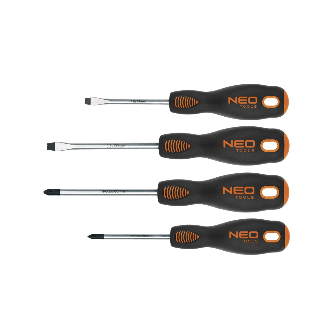 Atsuktuvų komplektas, 4 dalių. Atsuktuvų komplektas, 4 dalių.