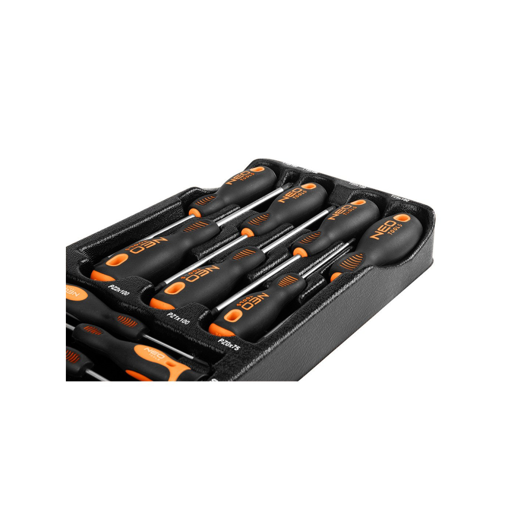 Atsuktuvų PZ,TX rinkinys, 12 vnt. 5 Atsuktuvų PZ,TX rinkinys, 12 vnt. 5