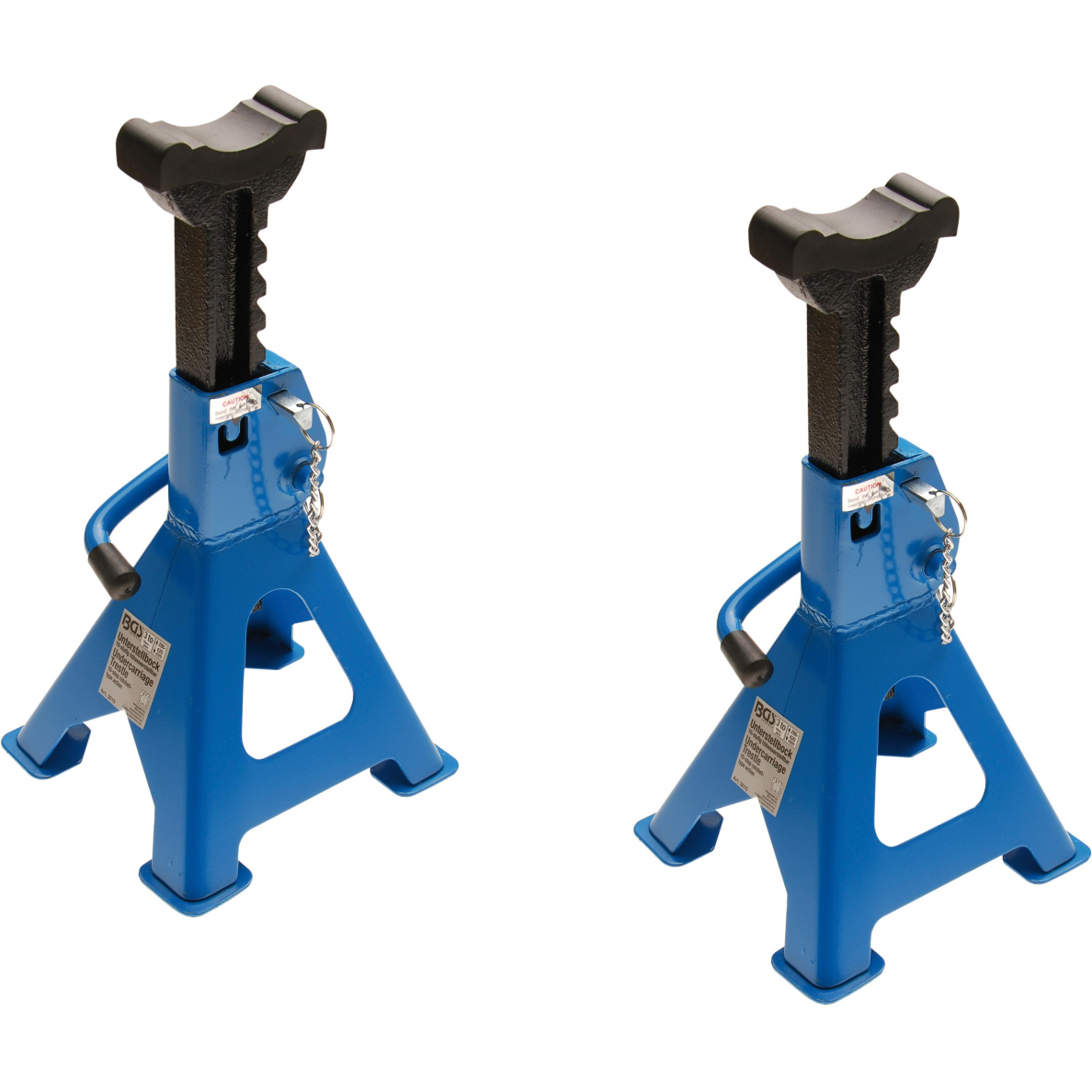 Atramų komplektas BGS-technic, 2 vnt., 276 - 420 mm, 3 t  1 Atramų komplektas BGS-technic, 2 vnt., 276 - 420 mm, 3 t  1