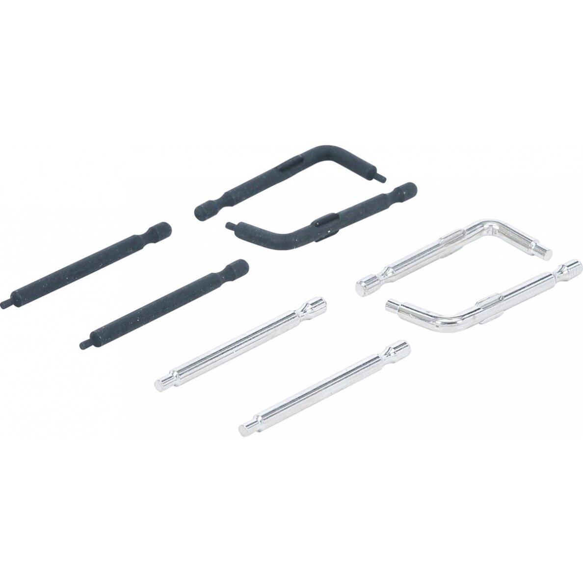 Atsarginiai antgaliai skirti žiedinių replių žnyplėms | 4 poros | BGS 8831-1 (8831-2) Atsarginiai antgaliai skirti žiedinių replių žnyplėms | 4 poros | BGS 8831-1 (8831-2)