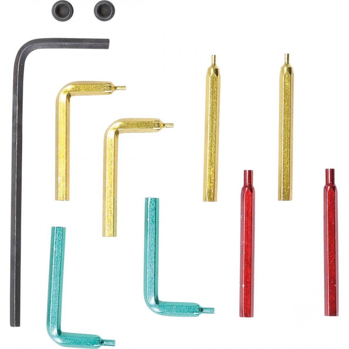 Atsarginiai plieniniai antgaliai skirti dvigubo šarnyro replėms | 5 poros | BGS 9836 (9836-1) Atsarginiai plieniniai antgaliai skirti dvigubo šarnyro replėms | 5 poros | BGS 9836 (9836-1)