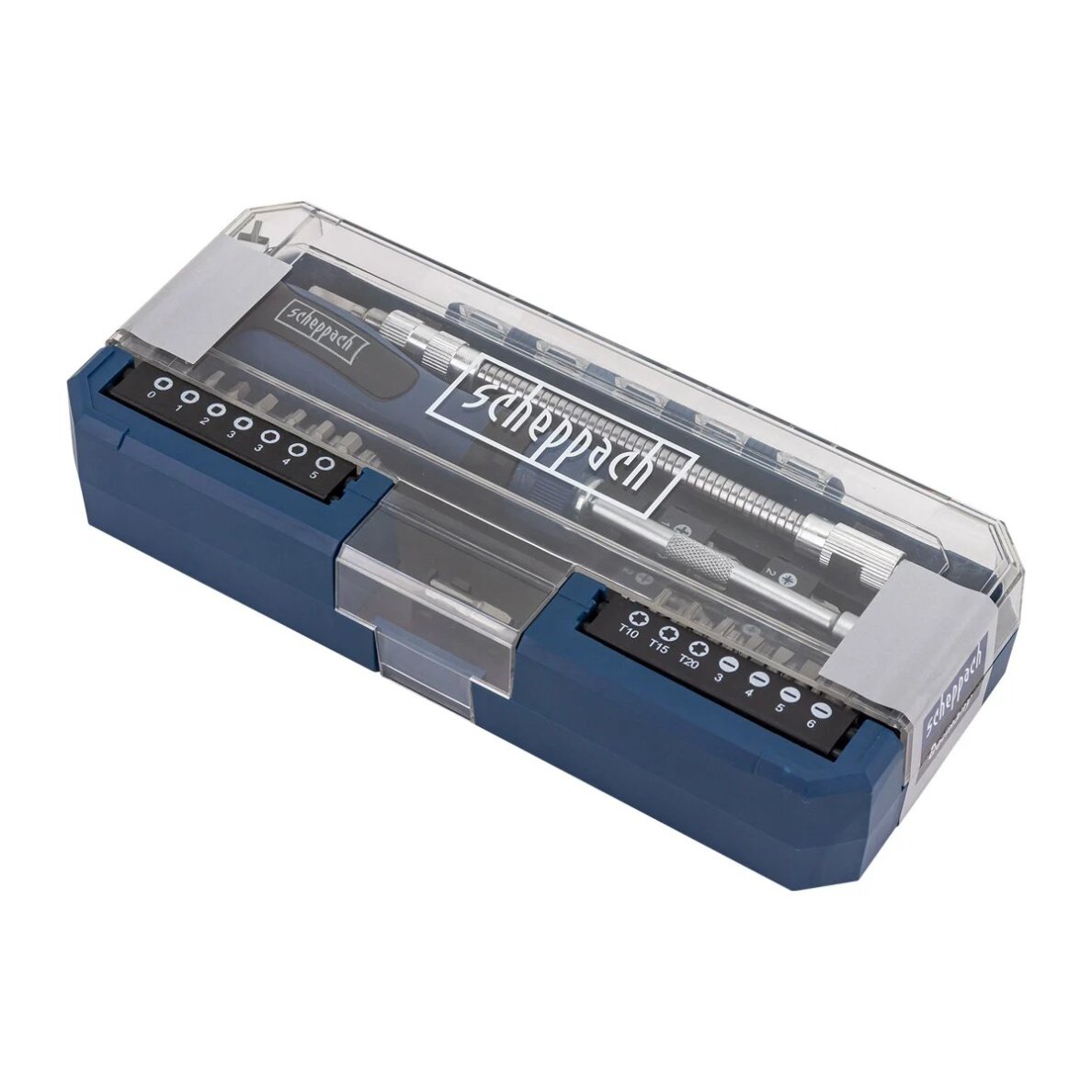 Atsuktuvas terkšlinis su antgaliais 43vnt. 1