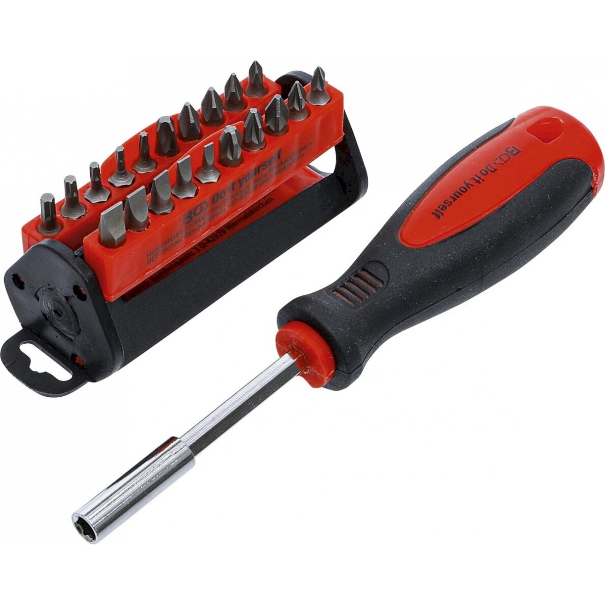 Atsuktuvo ir antgalių rinkinys | 31 vnt. (35831) Atsuktuvo ir antgalių rinkinys | 31 vnt. (35831)