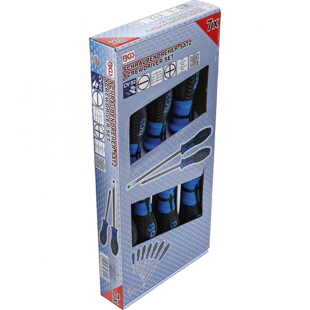 Atsuktuvų rinkinys BGS-technic, 7 vnt. 1 Atsuktuvų rinkinys BGS-technic, 7 vnt. 1