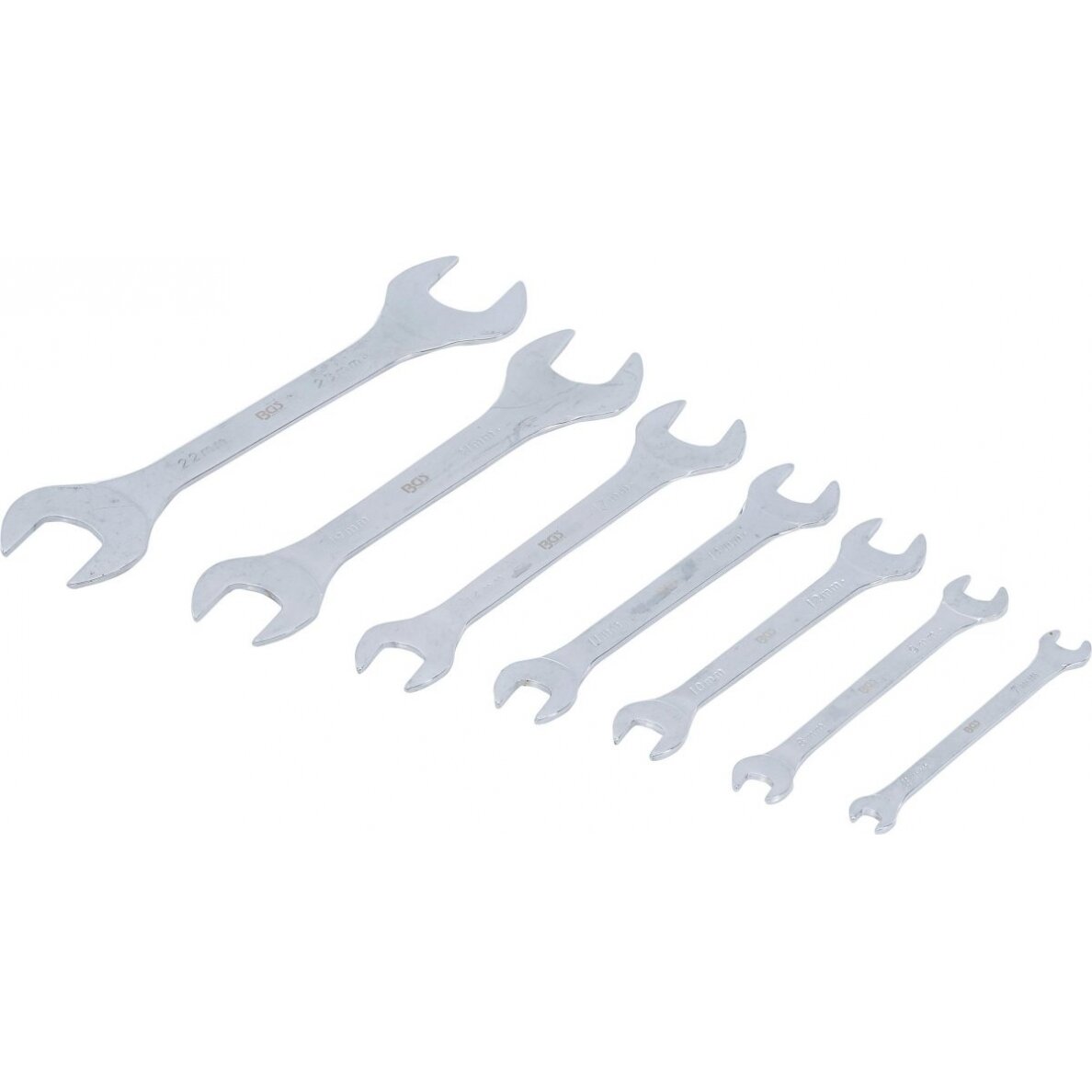 Atvirų raktų rinkinys | labai ploni / 3 mm | 6 - 23 mm | 7 vnt. (9019) Atvirų raktų rinkinys | labai ploni / 3 mm | 6 - 23 mm | 7 vnt. (9019)